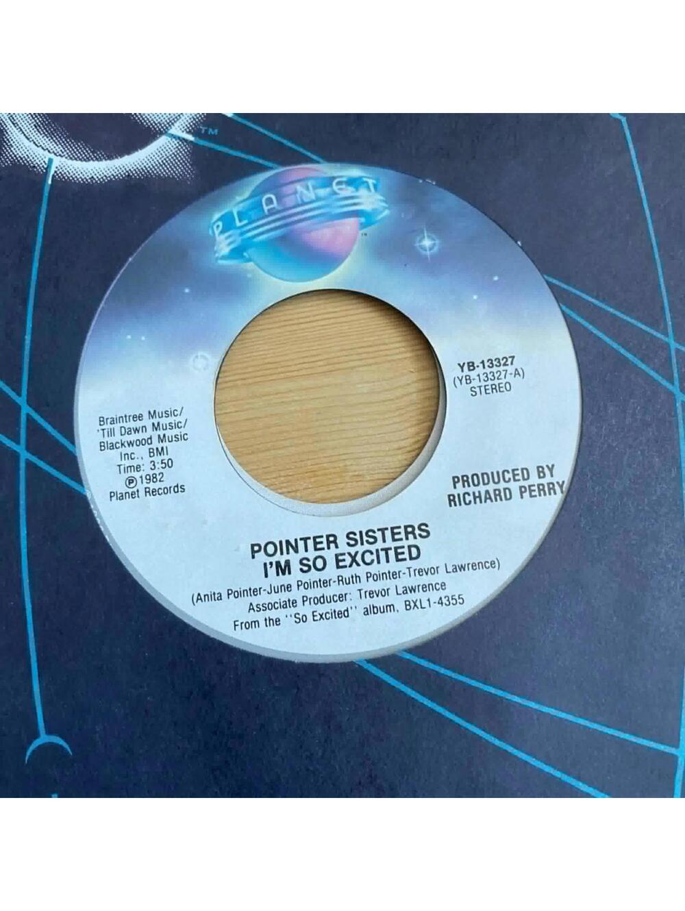 Richard Perry - Pointer Sisters Nothin' But a Heartache YB-13327 45rpm VG+ R33